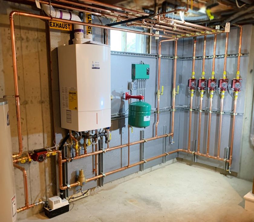 Tepe&uuml;st&uuml; Kazan Dairesi Montajı Kazan Dairesi Tesisatı